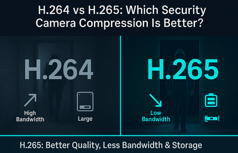 Beautiful view of Luxury Penthouse Security Cameras With H.264 Compression