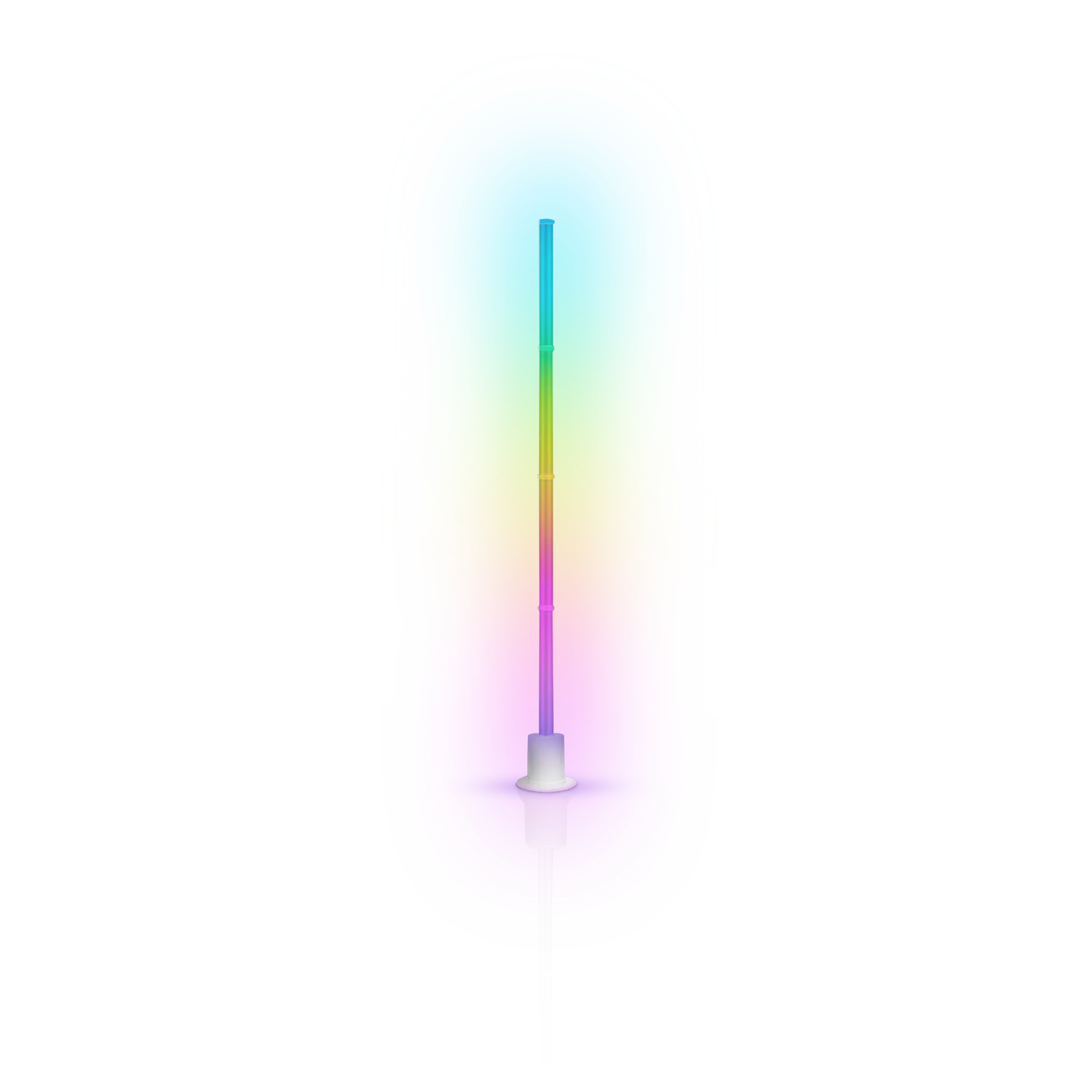 rgb light corner stand
