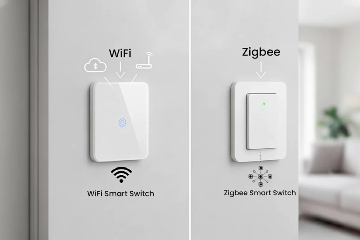 WiFi vs Zigbee Smart Switches – Which Is Better in Pakistan? – Okasha Smart