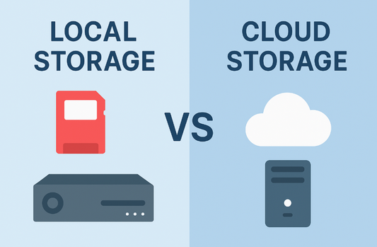 Comparison of local vs cloud storage for smart cameras in Pakistan