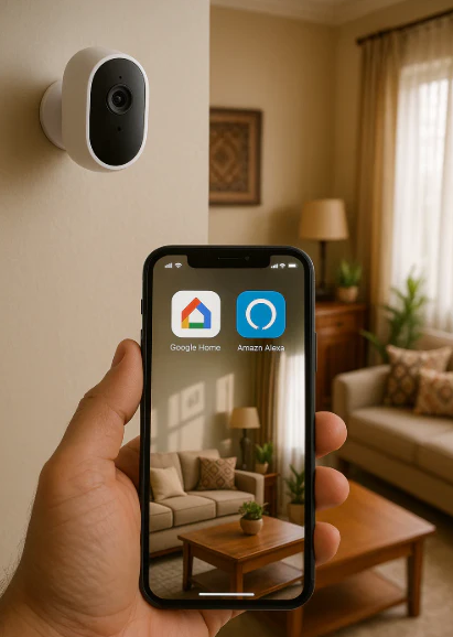 Smart Camera View Connect Smart Cameras to Google Assistant & Alexa – Pakistan Setup ...