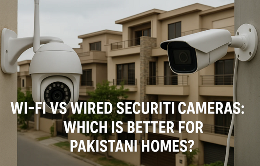 Wi-Fi vs Wired Security Cameras: Which Is Better for Pakistani Homes?