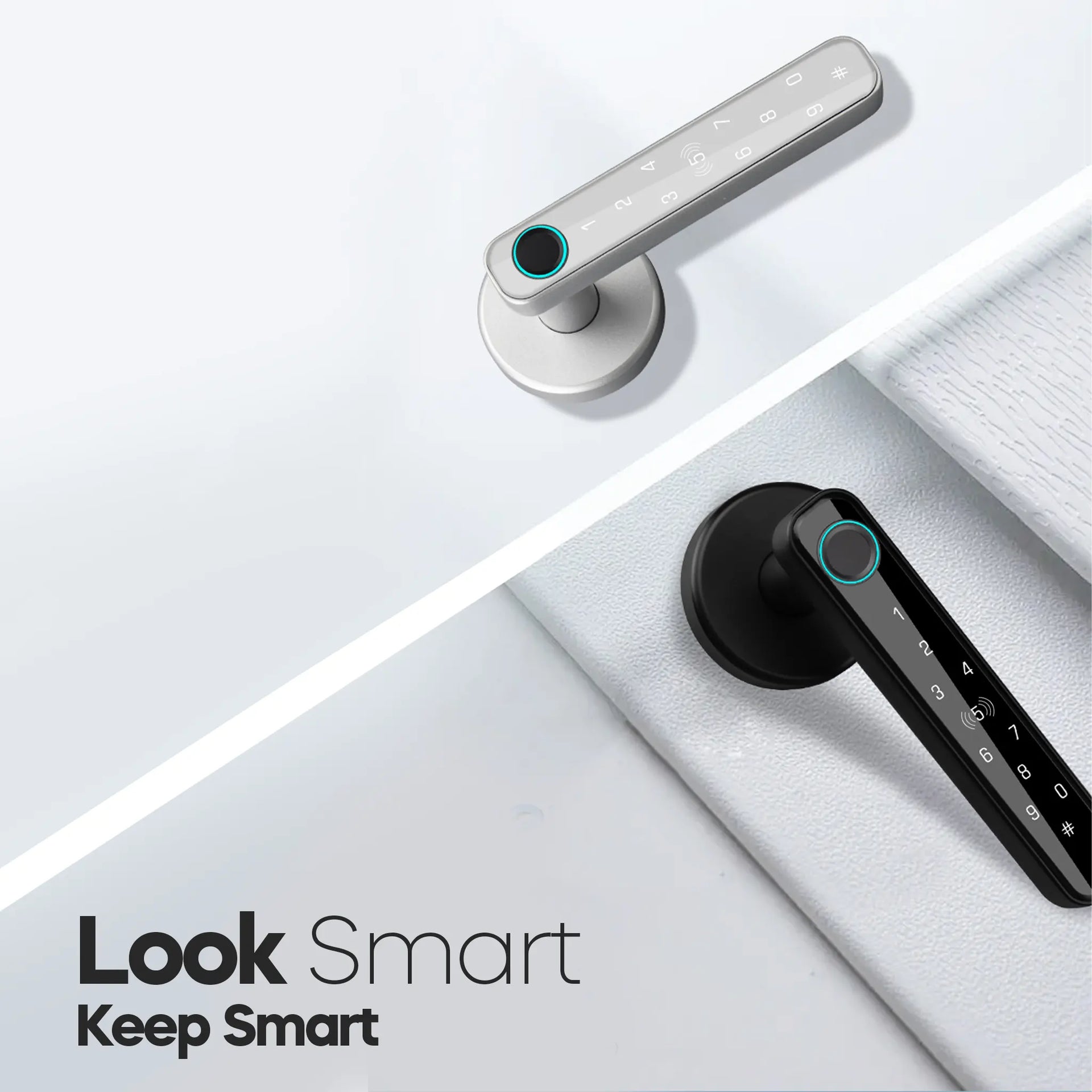 Smart Handle Door Lock – Okasha Smart