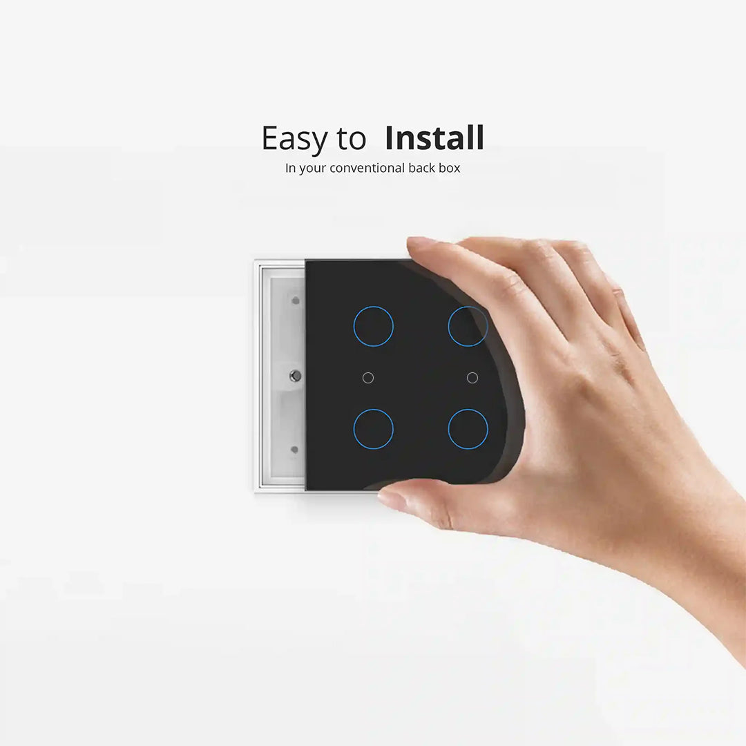 4 Gang Smart Sensor Switch CRYSTAL SERIES
