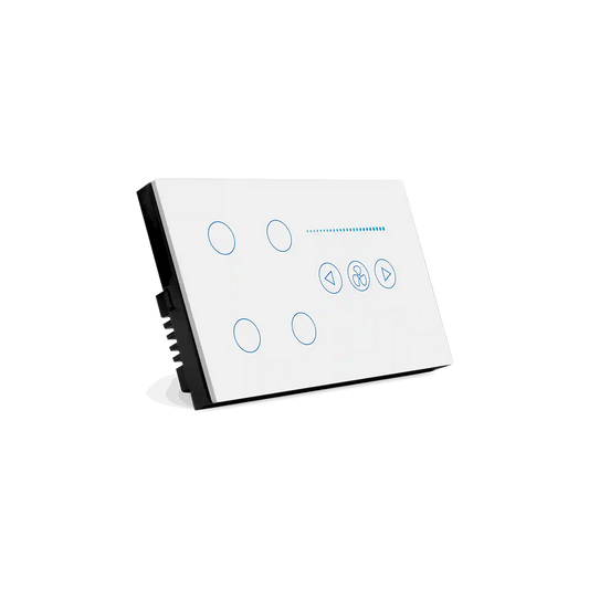 4 Gang+1 Fan Smart Switch CRYSTAL SERIES