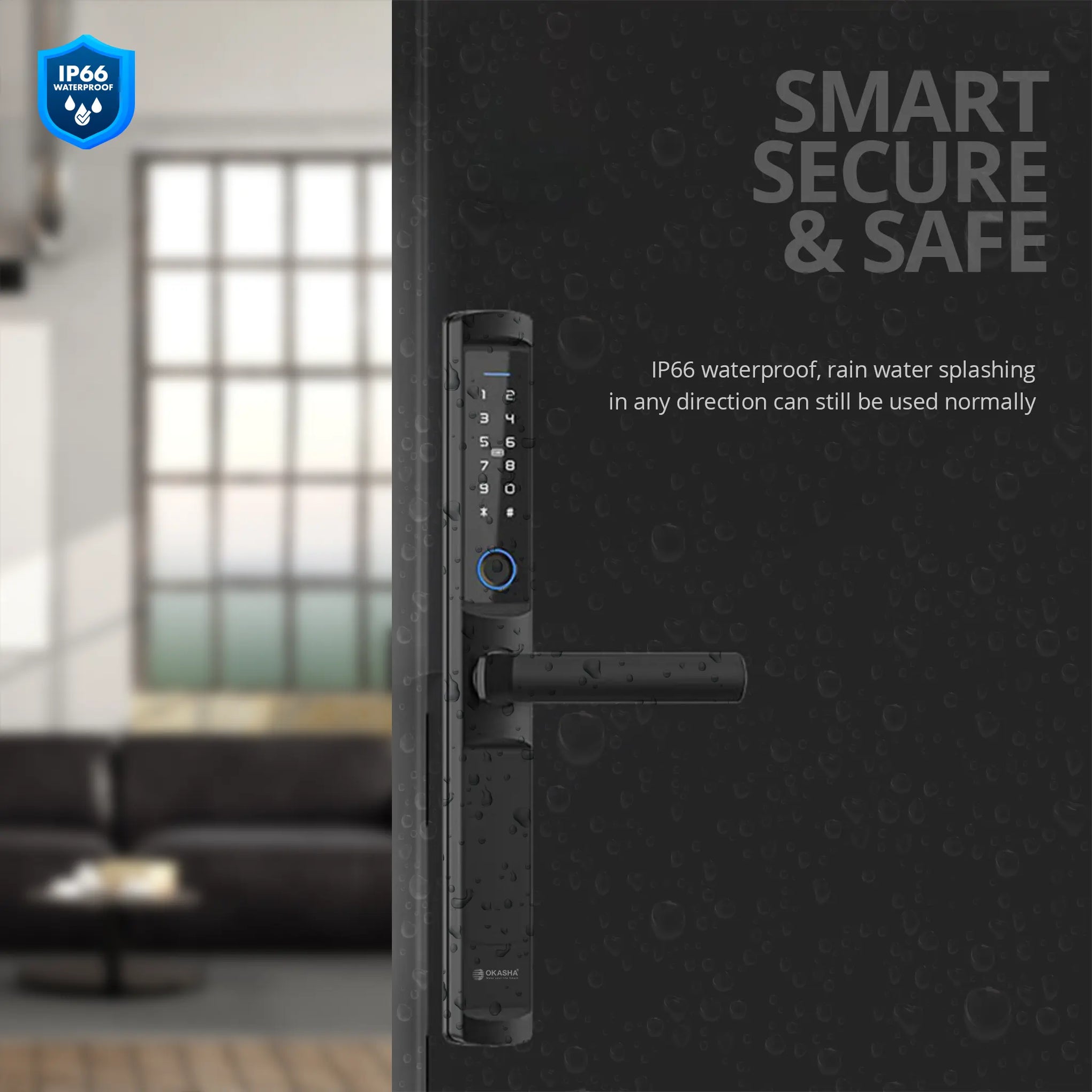 Sleek & Smart Door Lock 