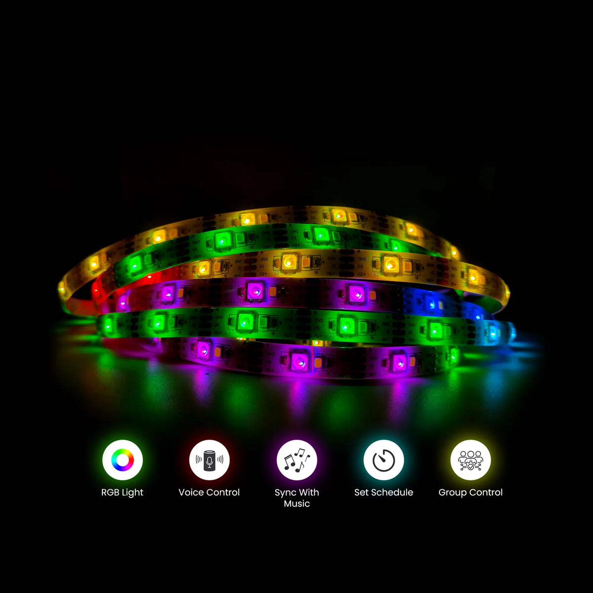 Led Wifi Sign Usb 5M Wifi Dream LED Strip-5V-USB Output – Okasha Smart