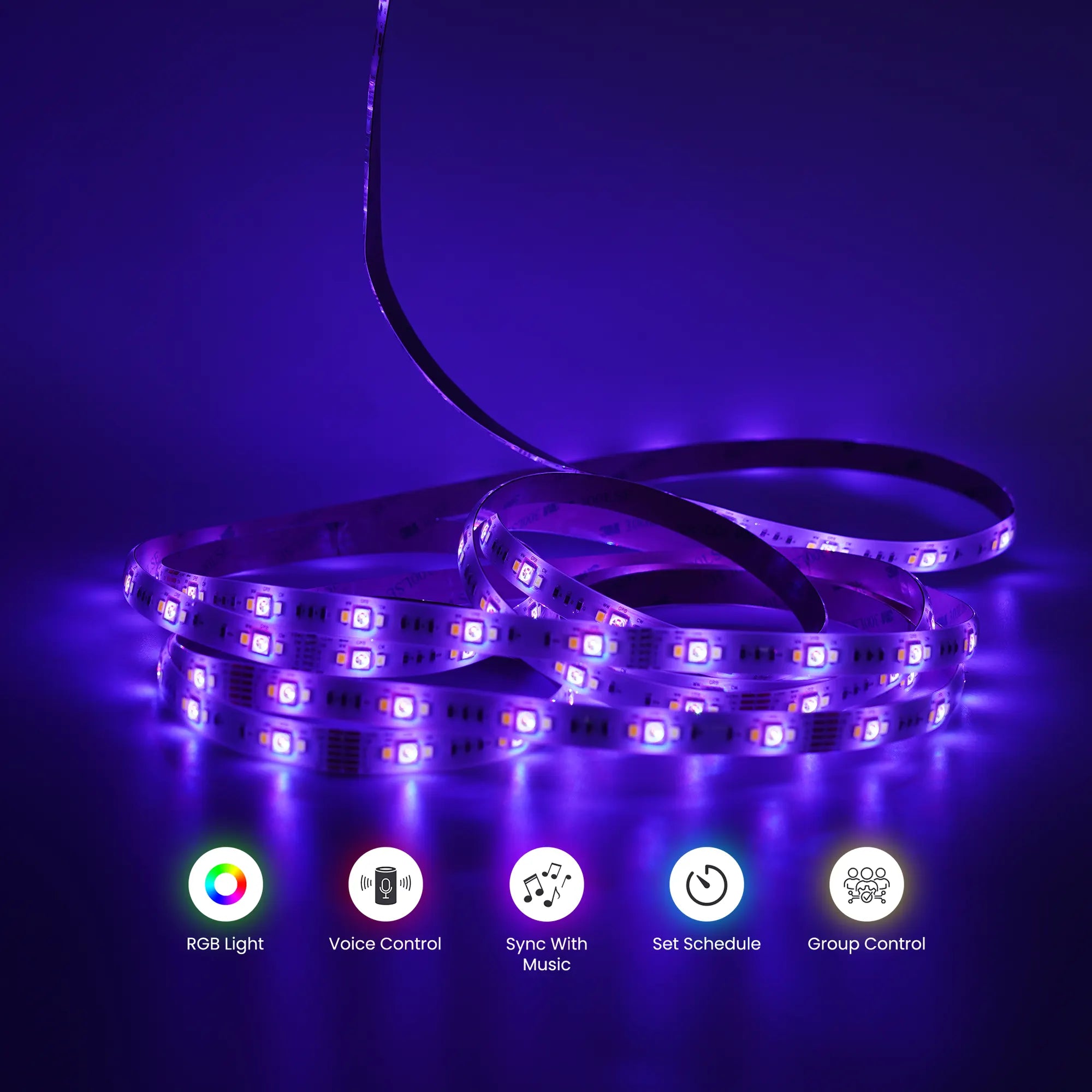 5M Wifi RGB LED Strip-24V