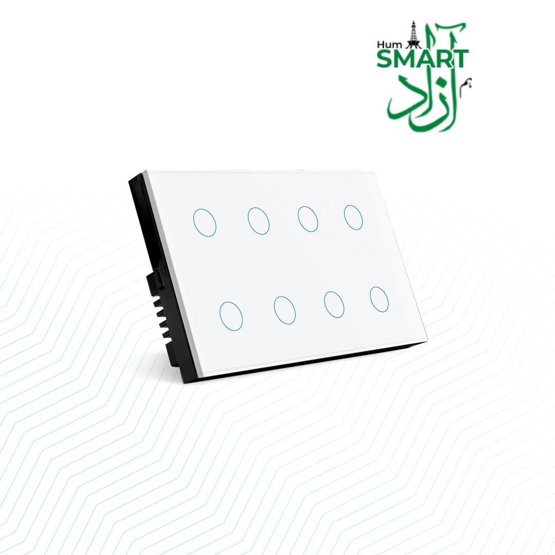 8 Gang Smart Wifi Switch CRYSTAL SERIES