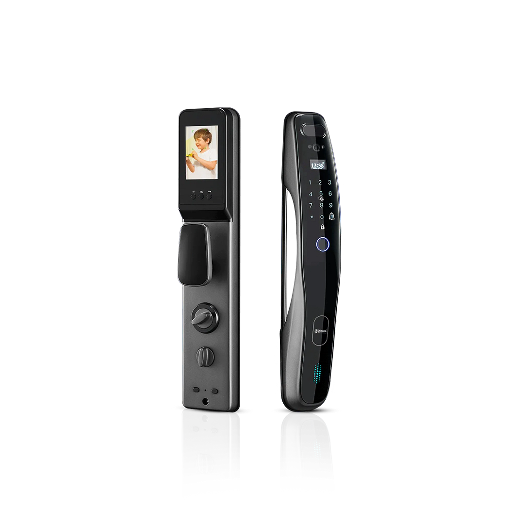 AI Face Detection Door Lock with Video Door Bell