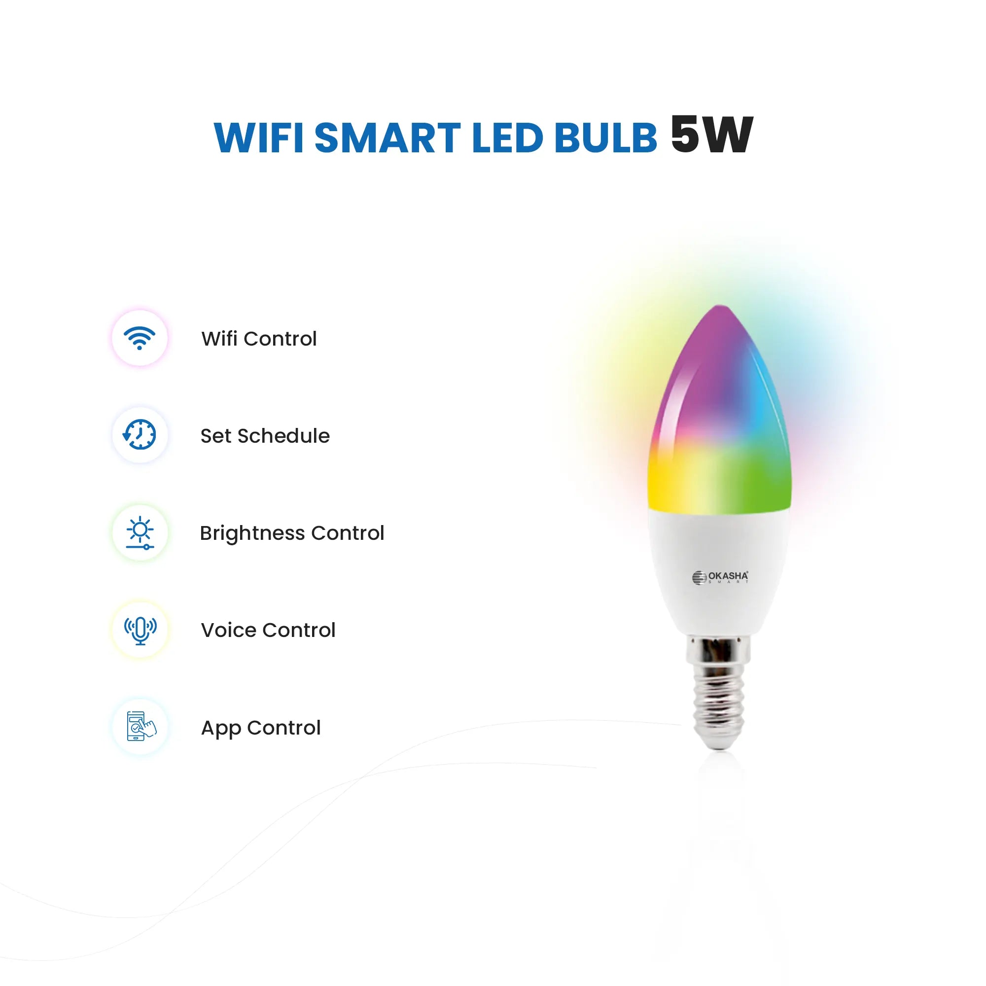 Smart Candle Lamp-5W