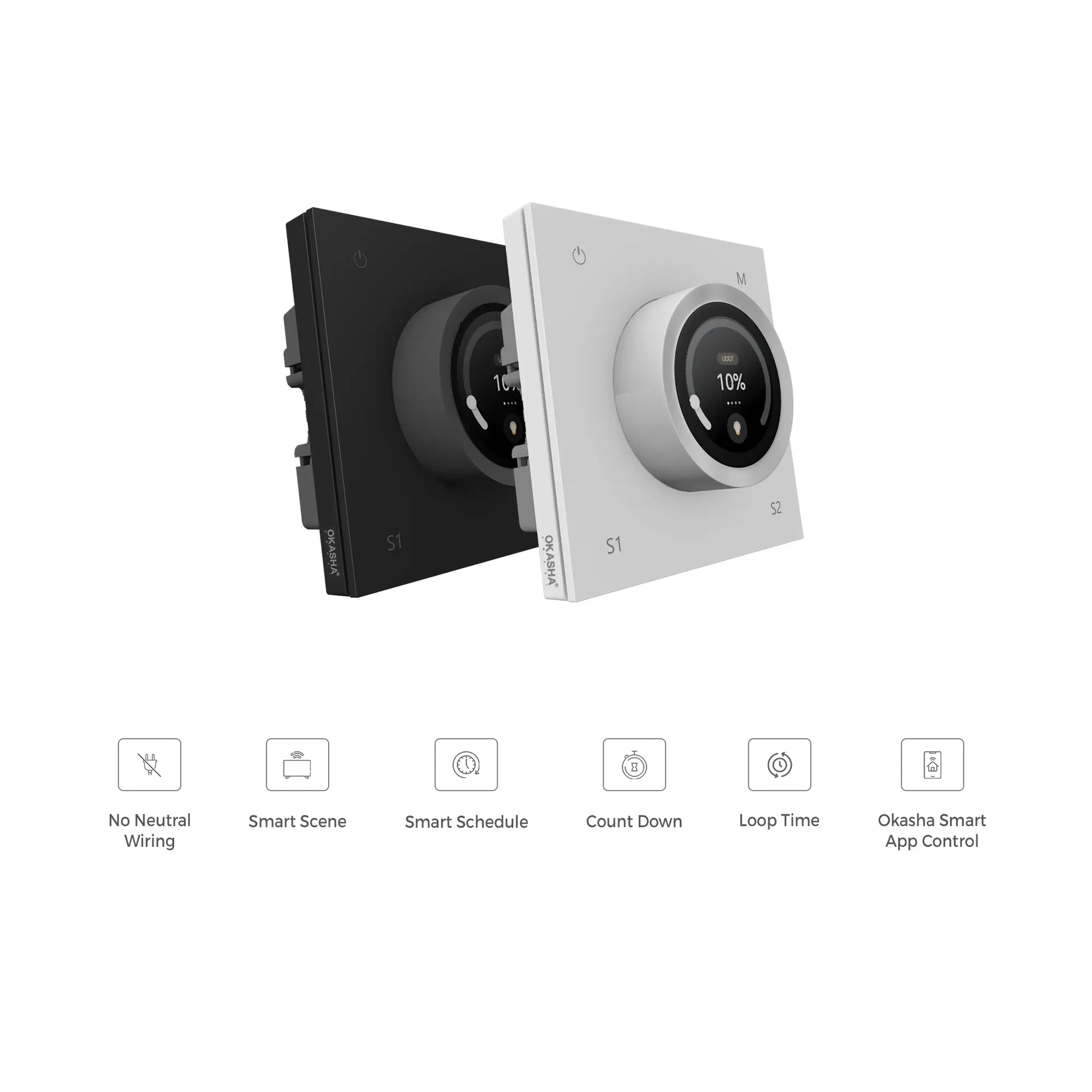 Flip Series Smart Knob Dimmer