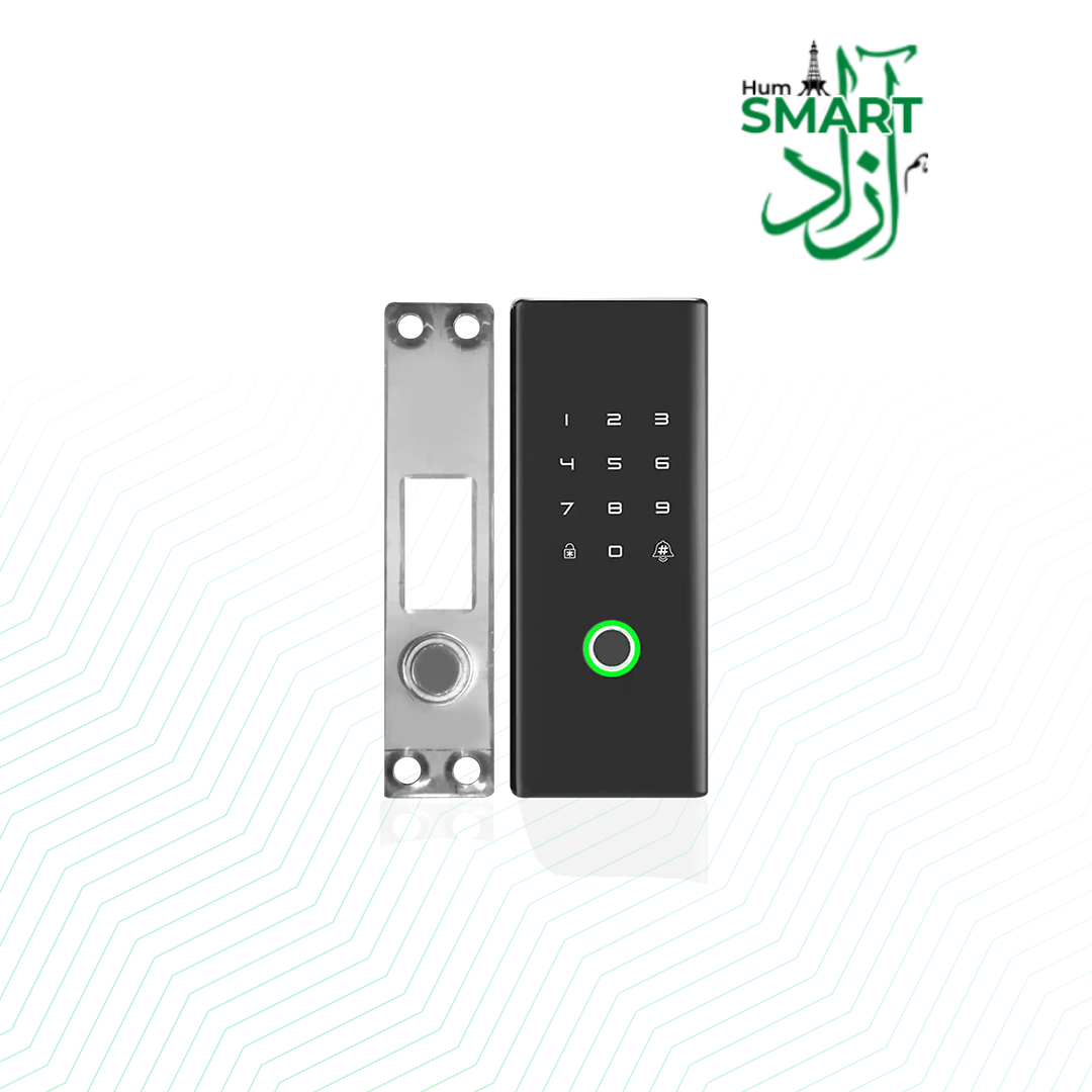 Smart Glass Door Lock (Glass to Aluminium Frame)