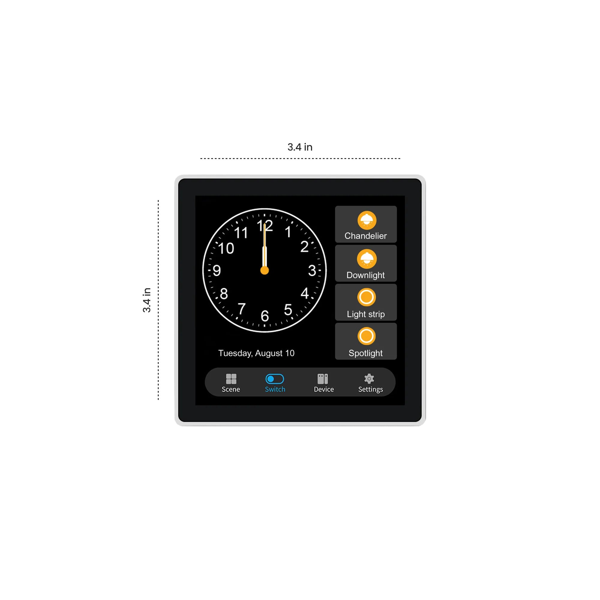 Smart Gateway 4 Inch Panel - Zigbee