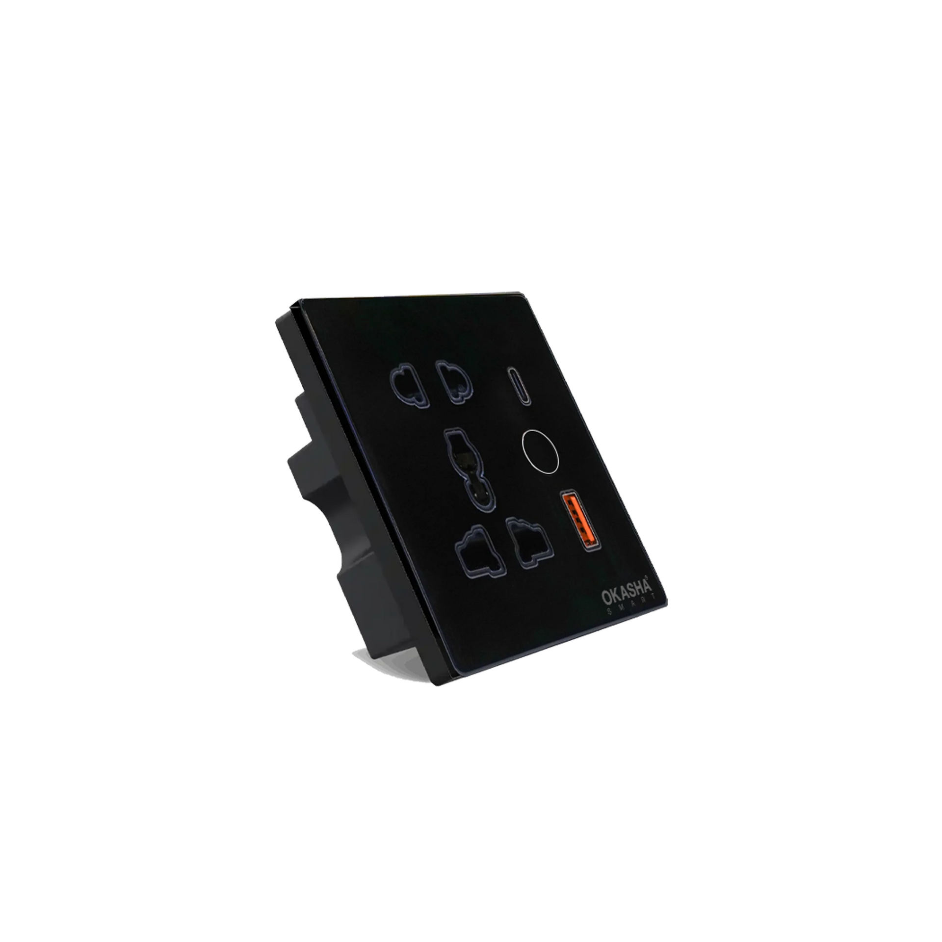 Universal Smart Socket+1USB+1 C Type