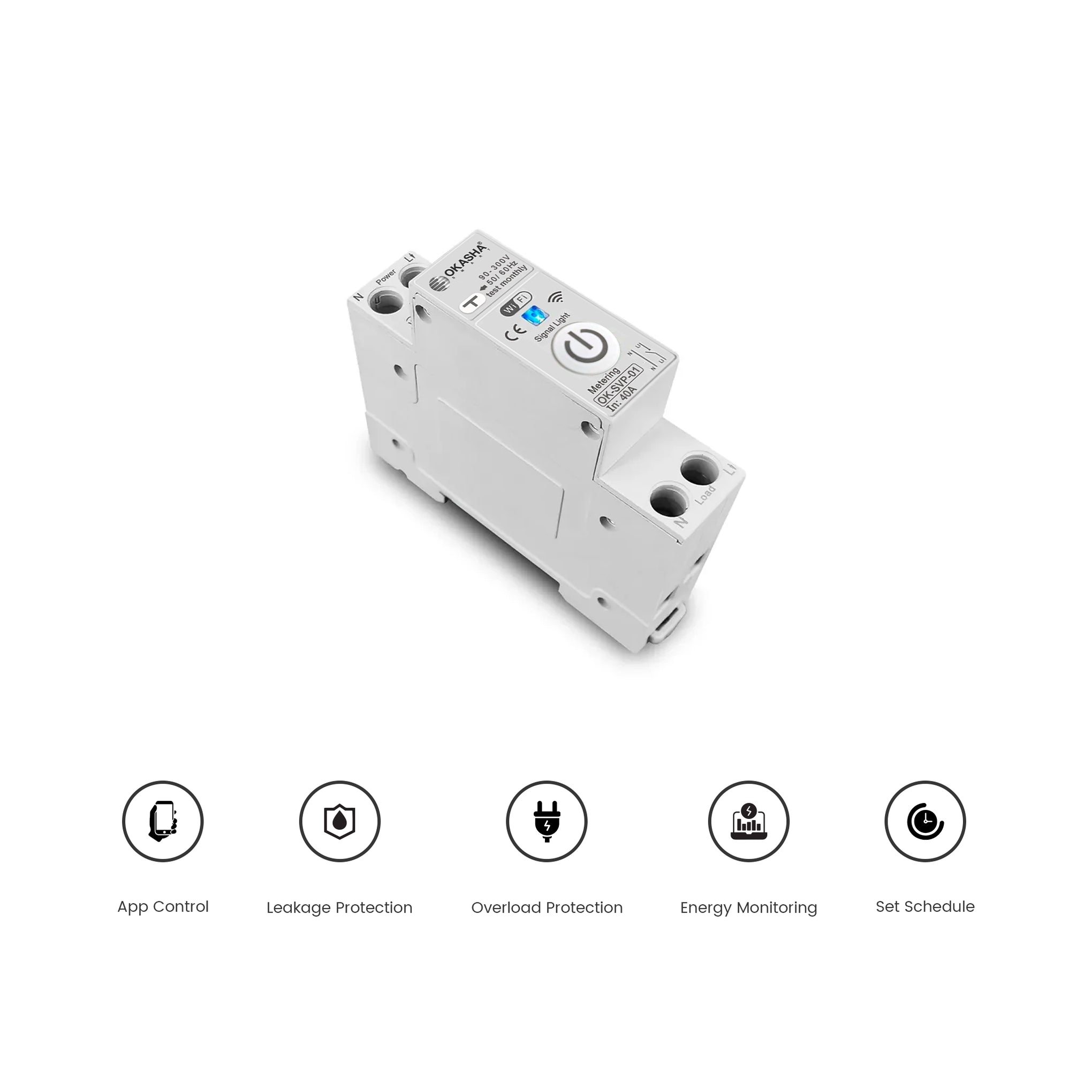 Wifi Smart Power Switch-40A