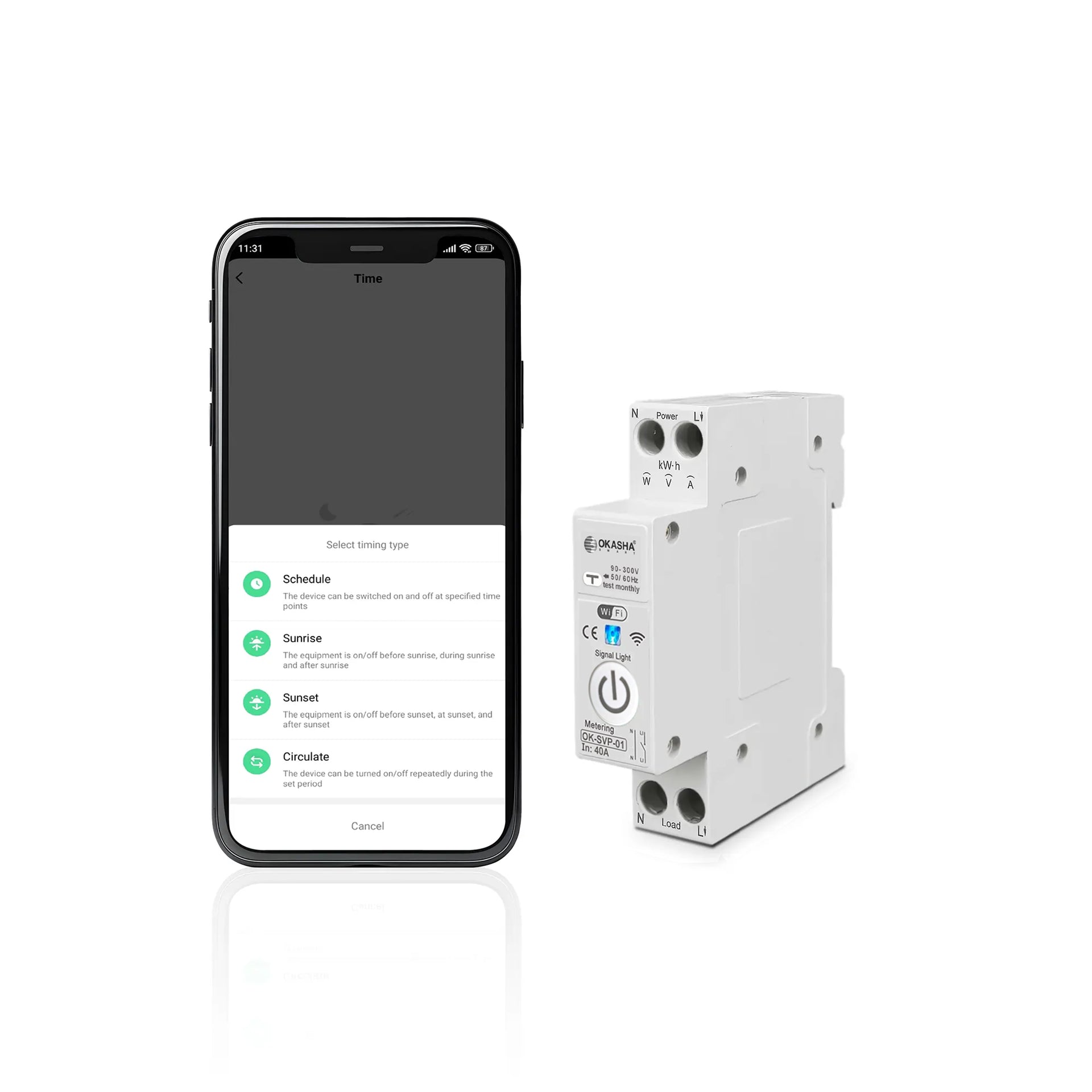 Wifi Smart Power Switch-40A