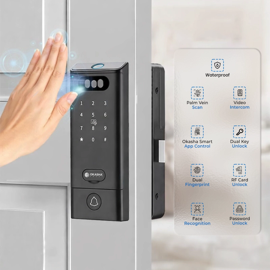 Armour Door Lock with Face Unlock