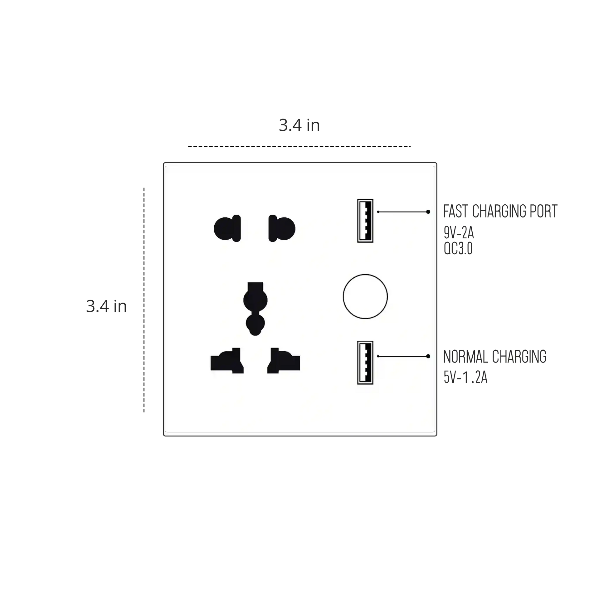 Universal Smart Socket With Dual USB Okasha Smart universal-smart-socket-with-dual-usb-okasha-smart