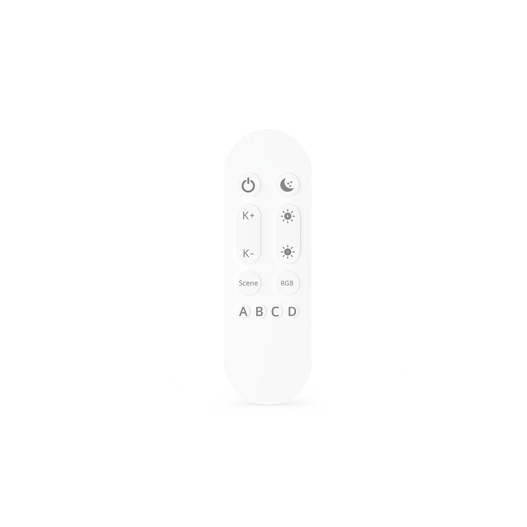 Bluetooth light remote control for smart lights with brightness, RGB color, and scene mode control compatible with Sigmesh Panel Light in Pakistan