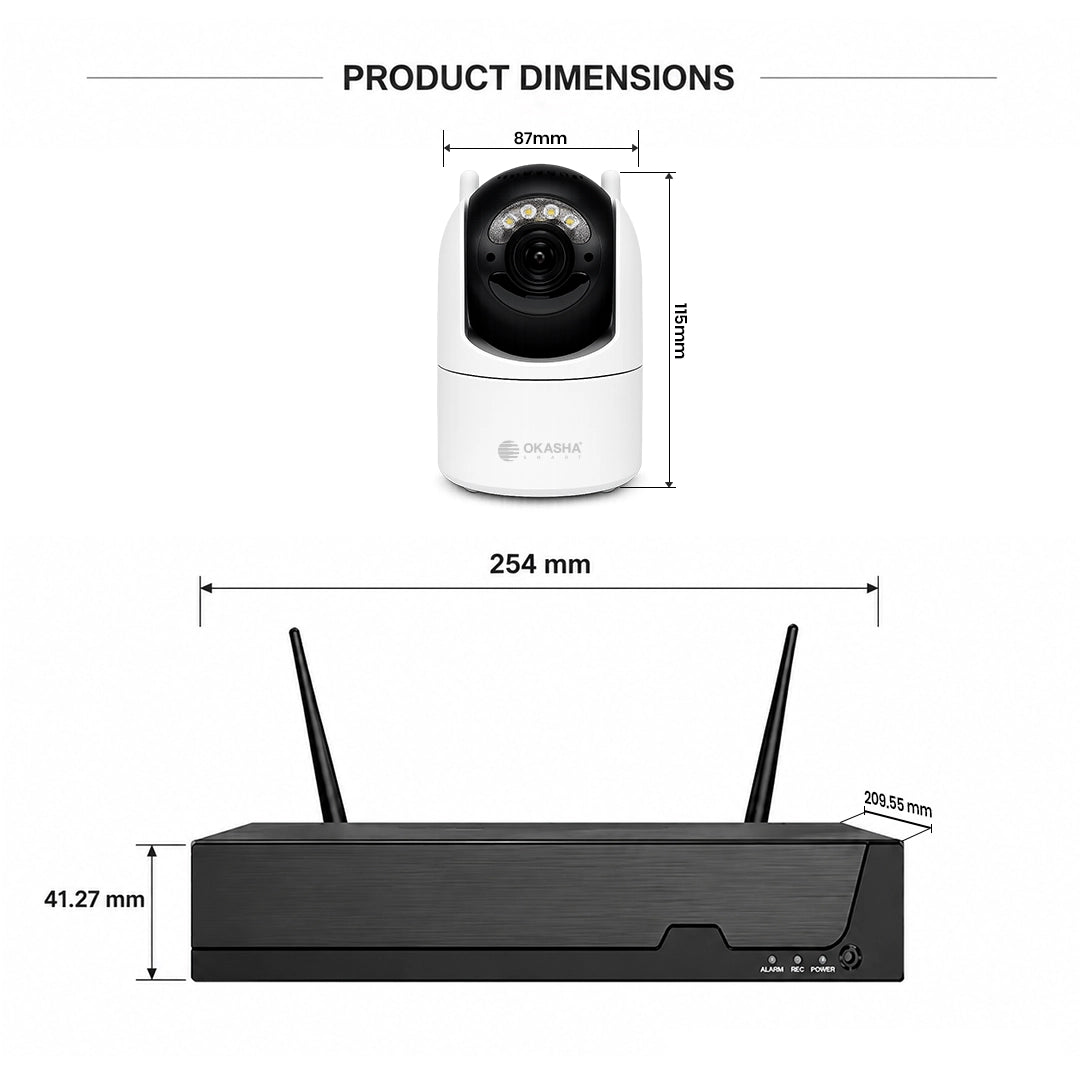 Smart Pro NVR Security Kit (6 Cameras)