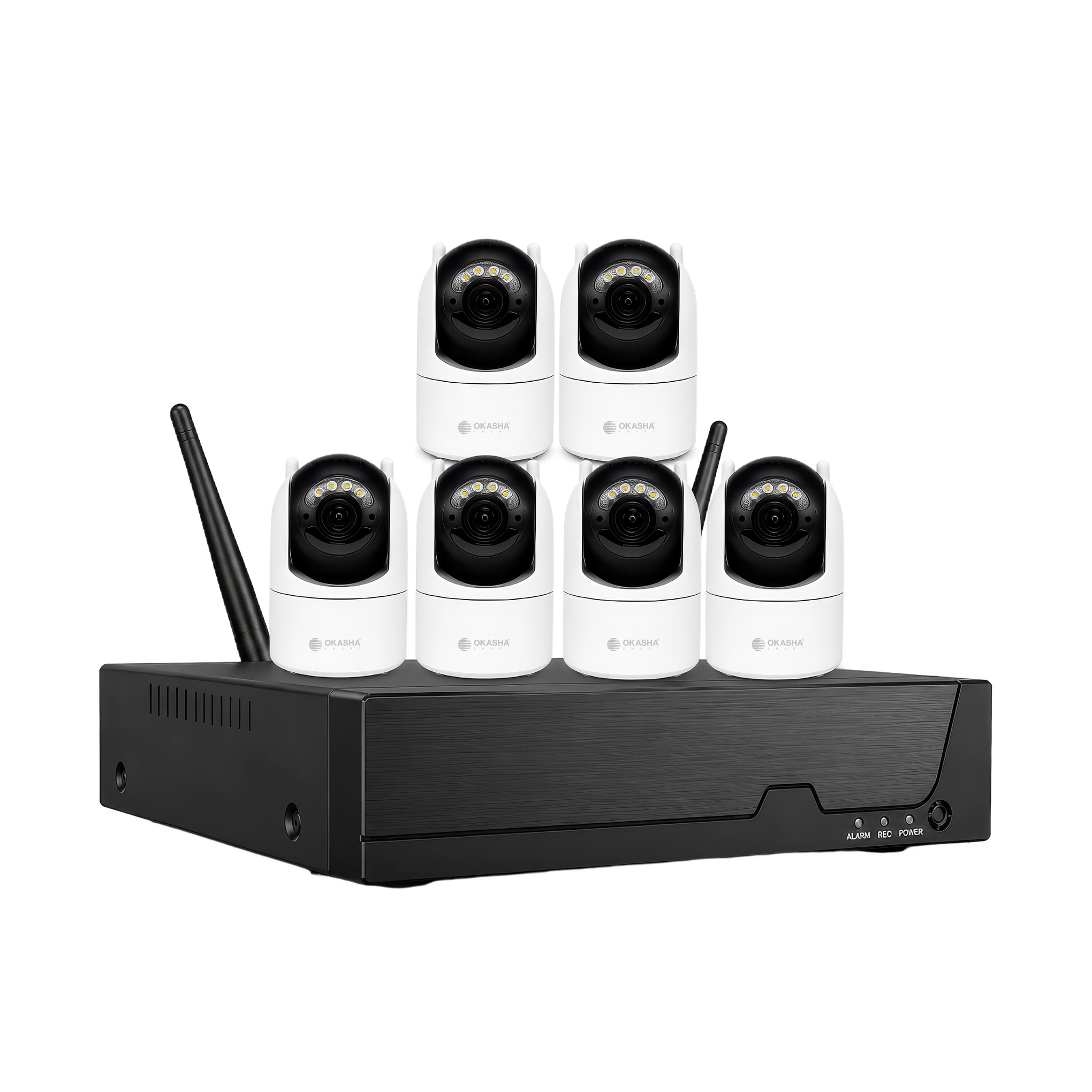 Smart Pro NVR Security Kit (6 Cameras)