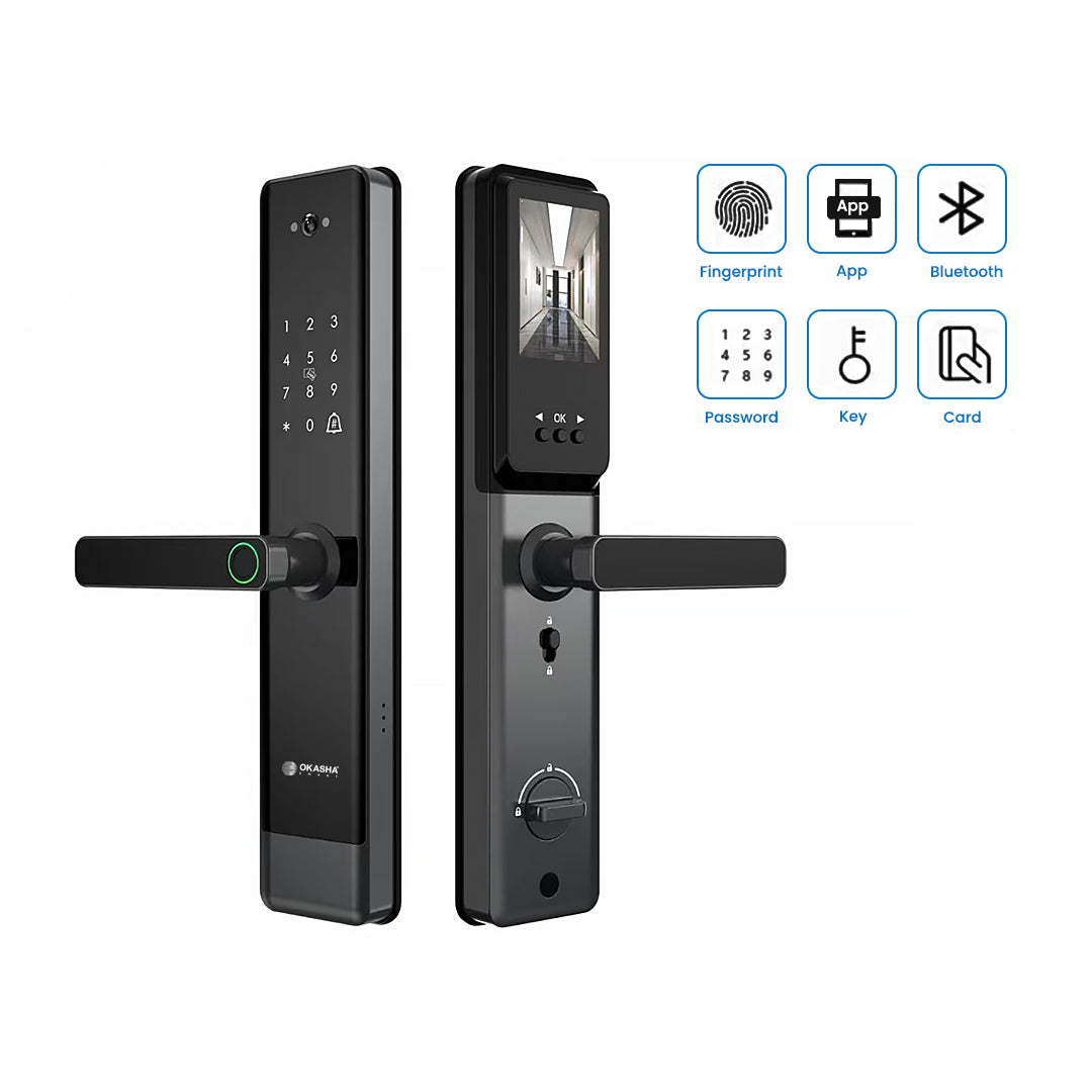 Smart Door Lock with Video Door Bell